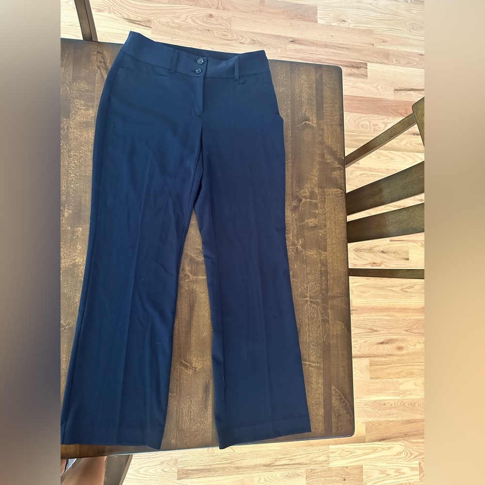 Alfani blue wide leg pants size 4